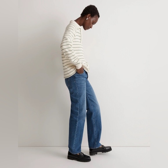 Madewell Betterterry Polo Sweatshirt - Picture 3 of 13